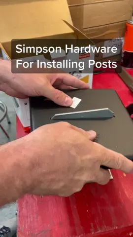 Check out the concealed post bases and other hardware I got for installing 8x8 Douglas Fir Posts. #build #howto #woodworking #construction #carpentry #DIY #contractor
