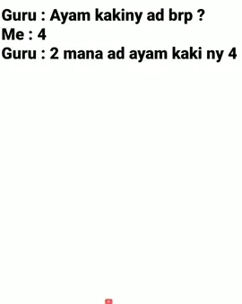 Normal ny emng 2 tapi ayam kaki 4 tetap ad kan😅 #fypage #meme 