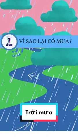 Vì Sao Có Mưa? #BookTok #1001cauhoivisao #kienthuc #fyp #mua #sach #1001congcauhoivisao 