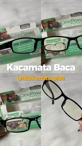 #mataplus #kacamatabaca #kacamatabacaautofocus #onepower #kacamata 