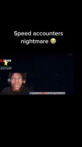 ⚠️fake blood⚠️ ⚠️fake language⚠️ #ishowspeed #fnaf4  #funny #goviral #idol #best speed plays fnaf4 🤣😂