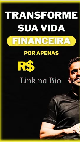 Transforme sua vida financeira por  R$9,00 - Link Bio #cristaosnotiktok #pablomarçal #motivacional #pablomarcal #motivacao 