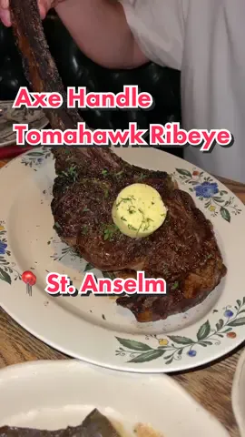 Medium rare or bust  📍St. Anselm  #dc #dcfood #dcrestaurants #steak #steaks #ribeye #filet #tomahawksteak #tomahawkribeye #dryagedsteak #garlicbutter #steaktok #mediumrare #steakhouse #washingtondc #jacksdiningroom 