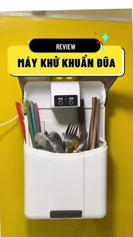 Hộp khử khuẩn đũa thìa #unboxing #review 