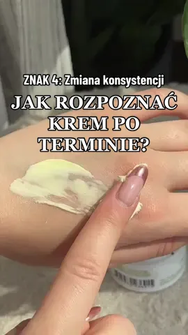 Jak rozpoznać krem po terminie? Mało z nas ma tak dobrą pamięć aby kontrolować kiedy został on pierwszy raz otwarty - oto 4 znaki po których możecie zdać sobie sprawę, że Wasz krem jest przeterminowany 😳 Pamiętajcie, że może być tylko jedna oznaka, nie zawsze występują cztery! Ja lecę kupić nowy krem!🌱 #przeterminowane #terminważności #kremdotwarzy #pielegnacjatwarzy #skincare 