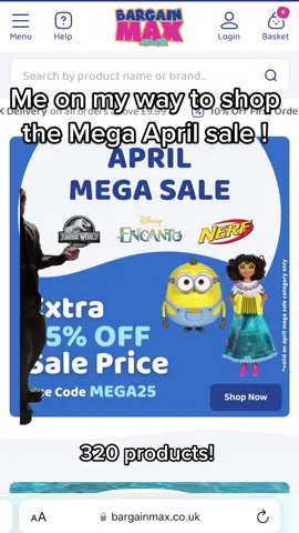 Shop our mega sale now 🤩!  #sale #april #bargain #moneyoff #toys #toycollector #toystory #minions 