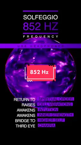 852 Hz Solfeggio frequency - pure tone. It’s said to have the following effects: return to spiritual order, raises cell vibrations, awakens intuition, awakens inner strength, bridge to higher self, third eye chakra. Headphones recommended but not necessary. For more check out my YouTube channel. Link in Bio. #solfeggio #frequency #852hz #healing #peace #Love #life #wisdom #energy #vibration #soul #selflove #faith #mindfulness #meditation #consciousness #happiness #awakening #spiritual 