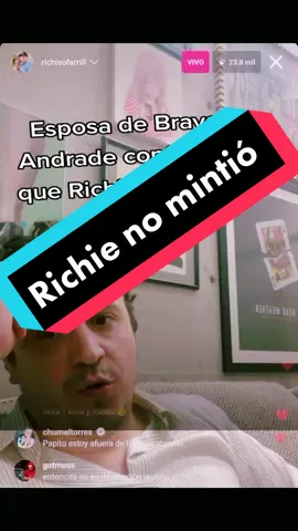 Esposa de Brayan Andrade confirma que sufrió violencia por parte de su aún esposo confirmando lo que Ricardo O'Farril mencionó en el live que tiene a toda la escena de stand up de cabeza