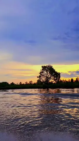 senja di sungai baung 🌅 #eastheticvibes #CapCut #tulus#fyp 