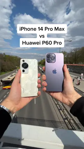 iPhone 14 Pro Max vs Huawei P60 Pro #iphone #huawei 