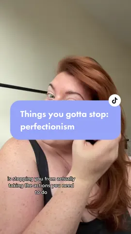 #thingsyougottastop pt 1. Anyone else feel the curse of perfectionism?!  #perfectionism #dothebravething #alexschinblogs 