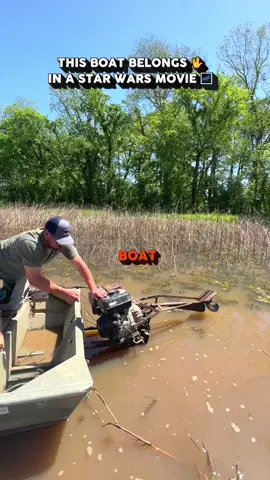 Which Star War Movie Does This Belong In?  We got this boat from Go Devil many years ago. They no longer make this model, or the parts for them - so we’re praying nothing importand breaks 😅 We’ve got one more interesting Crawfish Boat on campus! Do you want more content like this? #crawfish #louisiana #food #crawfishfarming #seafood #louisianacrawfishcompany #Cajun #FarmToTable #crawfishboil 