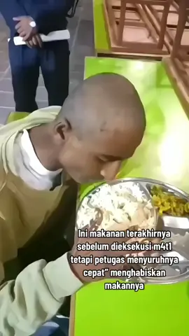 Memiliki IQ 68, Tahanan ini mendapat hukuman mati dan dia sedang makan untuk terakhir kalinya sebelum dieksekusi. Dia meminta makanan faforitnya untuk permintaan terakhirnya hanya untuk mengulur waktu eksekusi. Tangan dan badannya terus gemetar karena ini makanan terakhirnya,  Dan kematian di depan matanya.  Dia terus gemetar dan tidak bisa menikmati makanannya karena petugas terus menyuruhnya cepat mengingat waktu eksekusi segera dilaksanakan.  Tak ada yang siap untuk mati… Semoga Tuhan mengampuni kira semua…