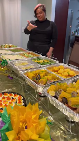 Good Energy + Good Food = Good Night 💖 This is what a “drop & set up” can look like for my clients.  -Chicken & Sausage Gumbo -Cajun Butter Garlic Veggies -Orange Honey Butter Cornbread -Red Beans & Rice -Seafood Boil with Lemon Butter -Garden Salad with 🍓Vinaigrette  -Hot Honey & Lox Deviled Eggs -And a bottle of Crystal’s hot sauce cause duh! #LoveYouLetsEat #PrivateChef #LosAngeles  #Birthday #Dinner 