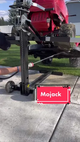 Love this sound clip. Poor guy But this Mojack lift is awesome! @mojacklift  #mojacklift #lawnmower #lawncare #soundclip #funny 