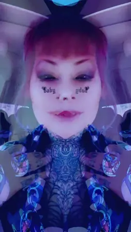 good to be back and posting again!! #ifb #tattoogirl #alttok #tattoos #blueeyes #facetattoo 