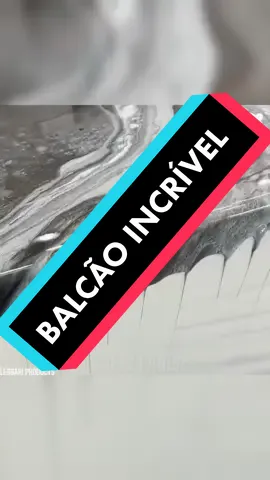 Balcão ficou incrível com Resina #satisfatorio #entretenimiento #tutorial #truquesdopanda #façavocêmesmo 