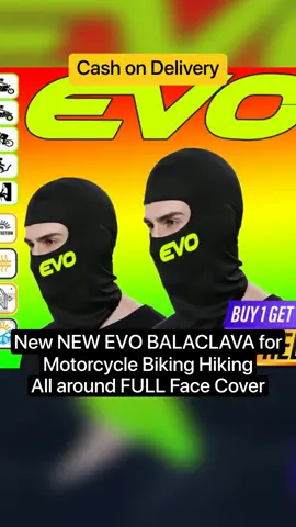 New EVO Balaclava Motorcycle Biking Full Face #fyp #foryou #like #balaclava #motorcyclemask #following #tiktokshop #tiktok 
