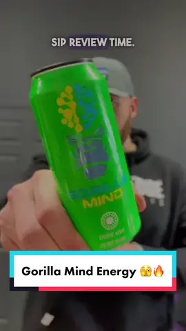 Gorilla Mind Energy One Sip Review - One of the best energy drink formulas on the market. #gorillamind #gorillamode #gorillamindenergydrink #energydrinkreview #moreplatesmoredates 