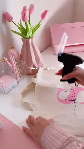 Unboxing de mi nueva pistola de etiquetas 🌸 #asmr 