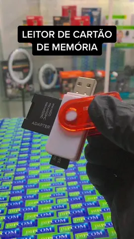 Leitor de cartão de memória #nadipcomtem #leitordecartaodememoria #adaptador #cartaodememoria #microsdcard #microsd 