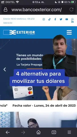 Ahora para los venezolanos hay una nueva alternativa de movilizar tu fondos en divisas aquí en Venezuela o en el exterior #greenscreen #dolar #AprendeEnTikTok #venezuela #mastercard 