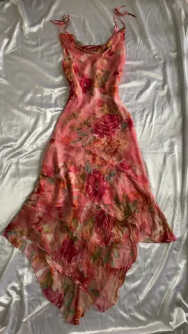 summer in watercolour 🌷✨ #vintage #beaded #dress #foryou #Summer #fairy #90s 