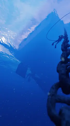 Un ancla hasta el abismo ⚓ #fyp #thalassophobia #cgi 