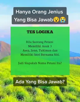 98% Orang Gagal Menjawab Pertanyaan Ini🗿#teslogika #brainout #tesmata #tesiqkamu_ 
