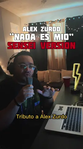 Mi version de Nada Es Mio de #AlexZurdo 🎤 #reggaetoncristiano #rapcristiano #hiphopcristiano #freestyle #freestylemania #tiktokcristiano #videoscristianos #musicacristiana #AZMusic 