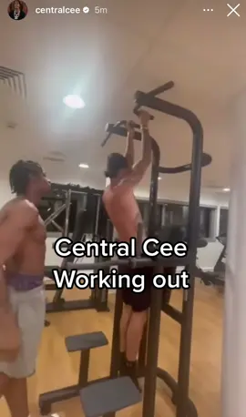 Central Cee working out #centralcee #cench #ukrapper #ukrap #ukdrill #fy #certti 