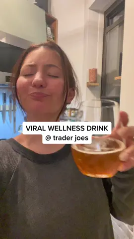 RUN TO TRADER JOES #mushroomelixir #traderjoesmusthaves #gtkombucha #traderjoesfinds #wellnessdrink 