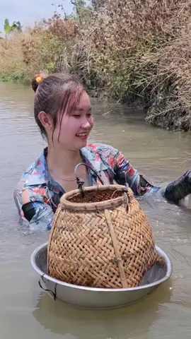 Bám Theo Dòng Kênh 200 Tìm Bắt Nhiều Con Cá Lóc Trầm Mình Mùa Ruộng Cạn | Trúc Phương Vlog#thônnữ #vietnamfishing #xuhuong #tiktokgiảitrí #quêtôi #trúcphươngvlog #congáimiềntây #fishing 