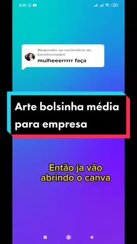 Respondendo a @karolinemaderi  Vamos aprender as bolsinhas para sua empresa?  #papelariapersonalizada #viral #bolsinha #edicao #canva #artescanva #edicao #edicaocanva #empresa 