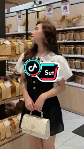 Set 3 món áo sơ mi chân váy ngắn và áo gile siêu xinh#xuhuong #viral 