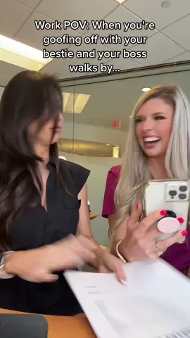 Gotta have a little fun at work right?! 😅 #workhumor #officehumor #workmode #officemode #bestie #workbestie #workvibes #officevibes #bossmoves #girlboss #officemanager #medspa #medispa #worklife #officelife #workdistractions #tuesdayvibes #tuesdaymood 
