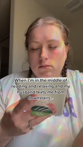 I’m trying to enjoy some quiet time up here…my husband literally texted me as I was filming this lol  • • • • • #MomsofTikTok #momswhoread #booksoftiktok #arcreadersneeded #bookstagram #bookstan #fyp #bookish #bookishthoughts #booktokcommunity #bookishgifts #foryoupage #spicybooktook #trending #husbandwife #quiettime #alonetime #leavemealone #kardashians 