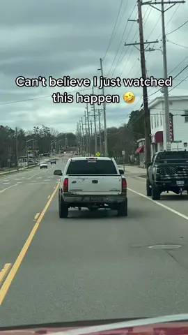 Dear god dude, pull over! Watch something fly off at the end.. looks like a bump stop or something. #fail #flattires #flattire #truckfail #sierra #chevy #gmctruck #heavychevy #truckfails #gonnacrash #crash #rearaxle 