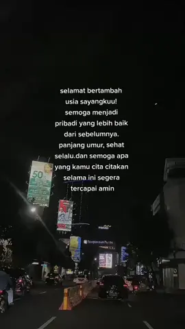 #foryou happy birthday sayangku