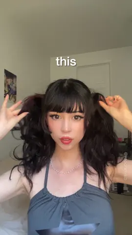cute & easy hair tutorial ˚✩∗*ﾟ⋆｡˚✩ lmk if you try this!😚 (so good for textured hair too)(ps natural hair reveal) #hairtutorial#easyhairstyles#hairstyle#kawaii#stargirl#softaesthetic#acubifashion 