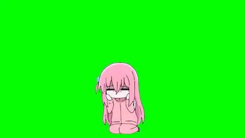Bocchi The Rock - Hitori Dancing the Samba - Green Screen #anime #bocchitherock #bocchi #hitori #greenscreen 