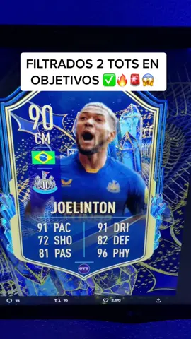 Este viernes van a salir estas dos cartas TOTS en #fifa23 