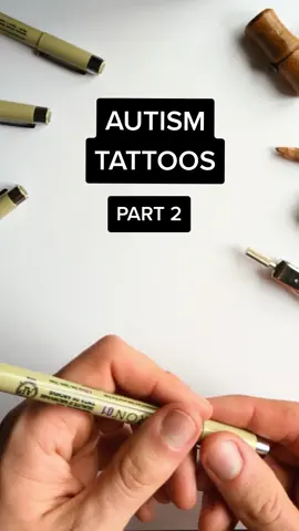 Which is your favourite? ✌️ #autism #tattoo #tattooideas #fyp #foryou #art 
