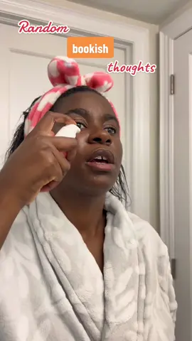 #bookishthoughts #booktokthoughts #skincareroutine 