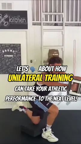 Unilateral training is crucial for athletic performance! #strength #athlete #sports #unilateraltraining #hooper 