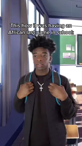 Everytime teachers tried to say my last name the class got a good laugh. 🤦🏾‍♂️ If you got an African last name that’s actually hard to pronounce than you feel my pain. #fyp 