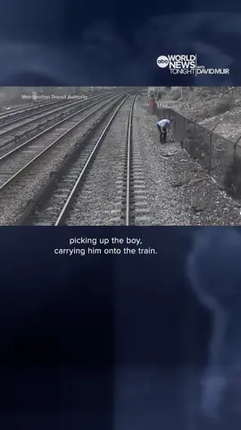 Newly released #video shows the remarkable #rescue of a 3-year-old boy who had wandered onto #train tracks in #WestchesterCounty, #NewYork. #DavidMuir reports. #WorldNewsTonight #WNT #News #ABCNews #NewYorkCity #NYC #NY #westchesterny #westchestermomlife #MomsofTikTok #Toddler #ToddlersOfTikTok #traintracks #MetroNorth #Lost