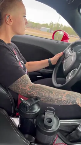 I’m definitely enjoying my new daily 😂🤘 #hellcat #hellcatchallenger #6speed 