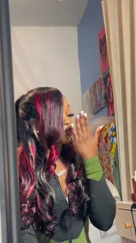 heading out 💕 quick style with hair from @beautyforeverhair ##fyp #hairstyleideas #wiginstall 