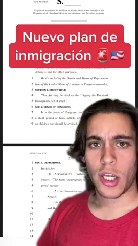 Presentan un nuevo plan para protejer a los inmigrantes indocumentados en Estados Unidos 😯🇺🇸